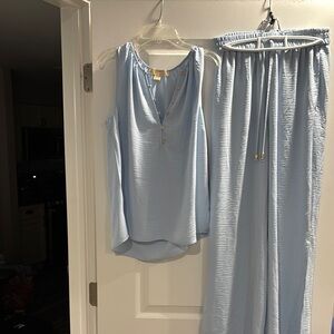 Light Blue Michael Kors two piece set